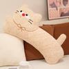 Cartoon Kitten Long Pillow Curved Pillow Children'S Bed Cat Throw Pillow Doll Removable And Washable Cushion
