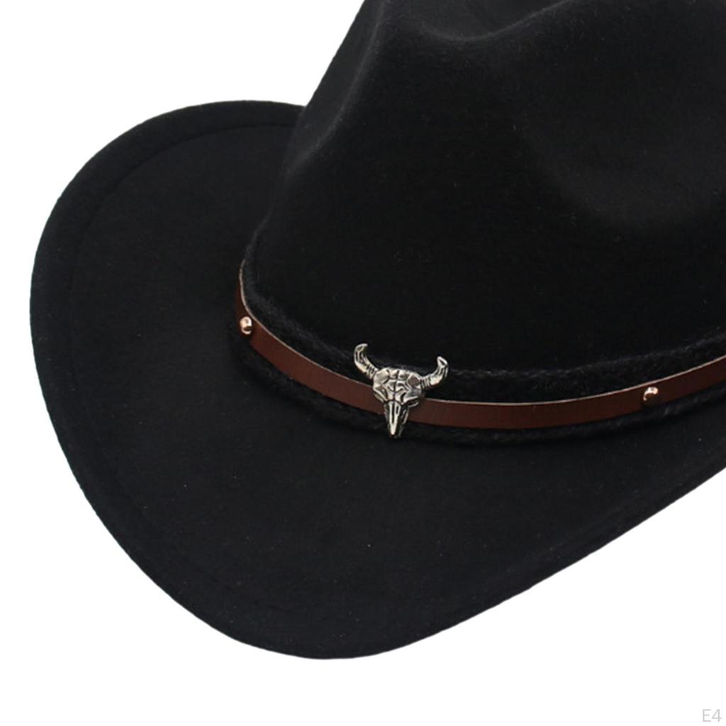 Cowboy Cowgirl Hat Sombrero Caps Fashion Photo Props Decoration Sun Protection for