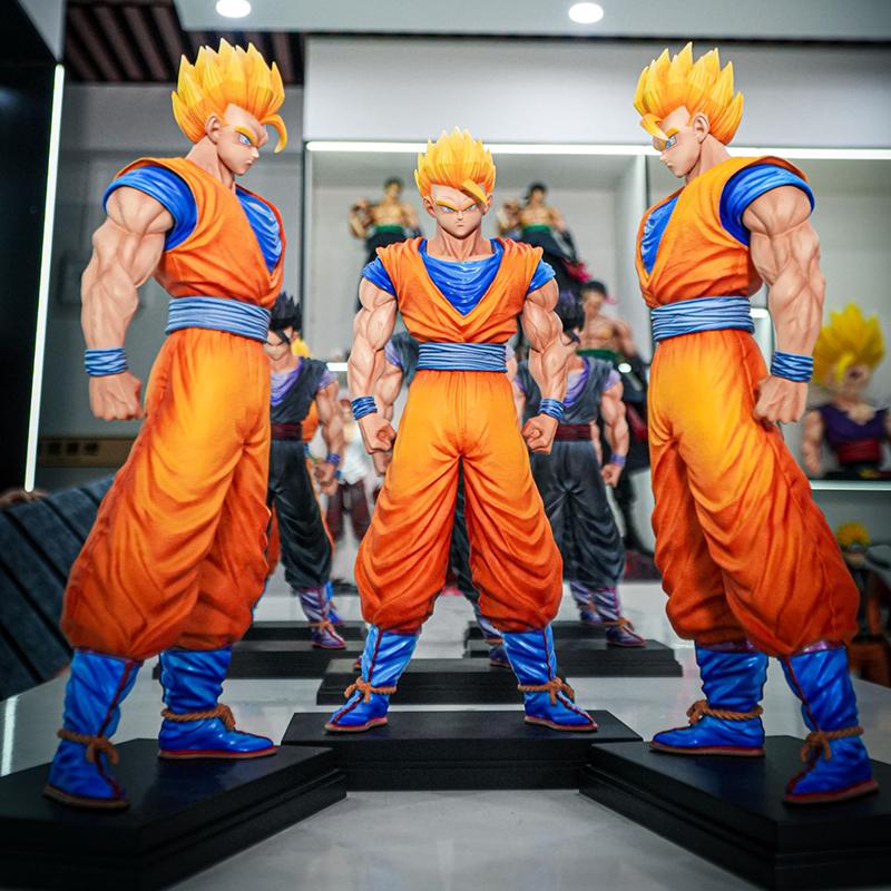 JT Studio 31cm/12.2inch Dragon Ball Gohan Anime Figure Super Saiyan 2 Son Gohan Figurine Action Figure Pvc Model Statue Toy Gift