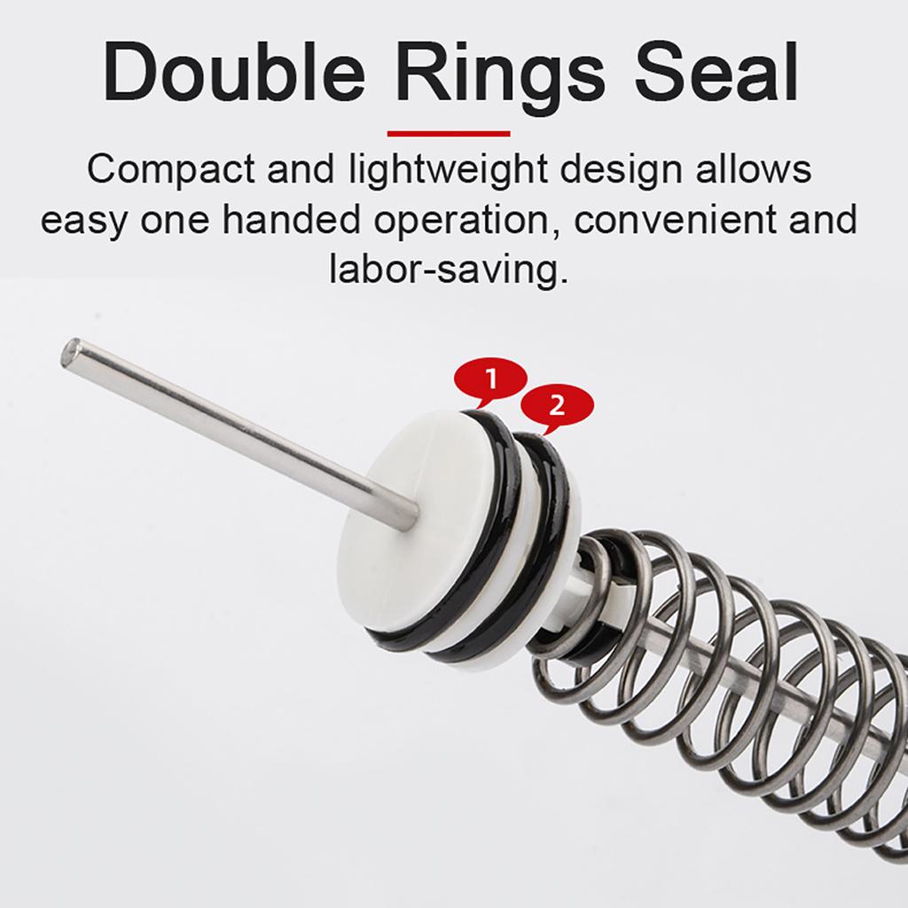 Lötzinnabsauger Entlötpumpe Manuelles Lötzinnentfernungswerkzeug Lötkolben Entlötwerkzeug Starke Saugkraft