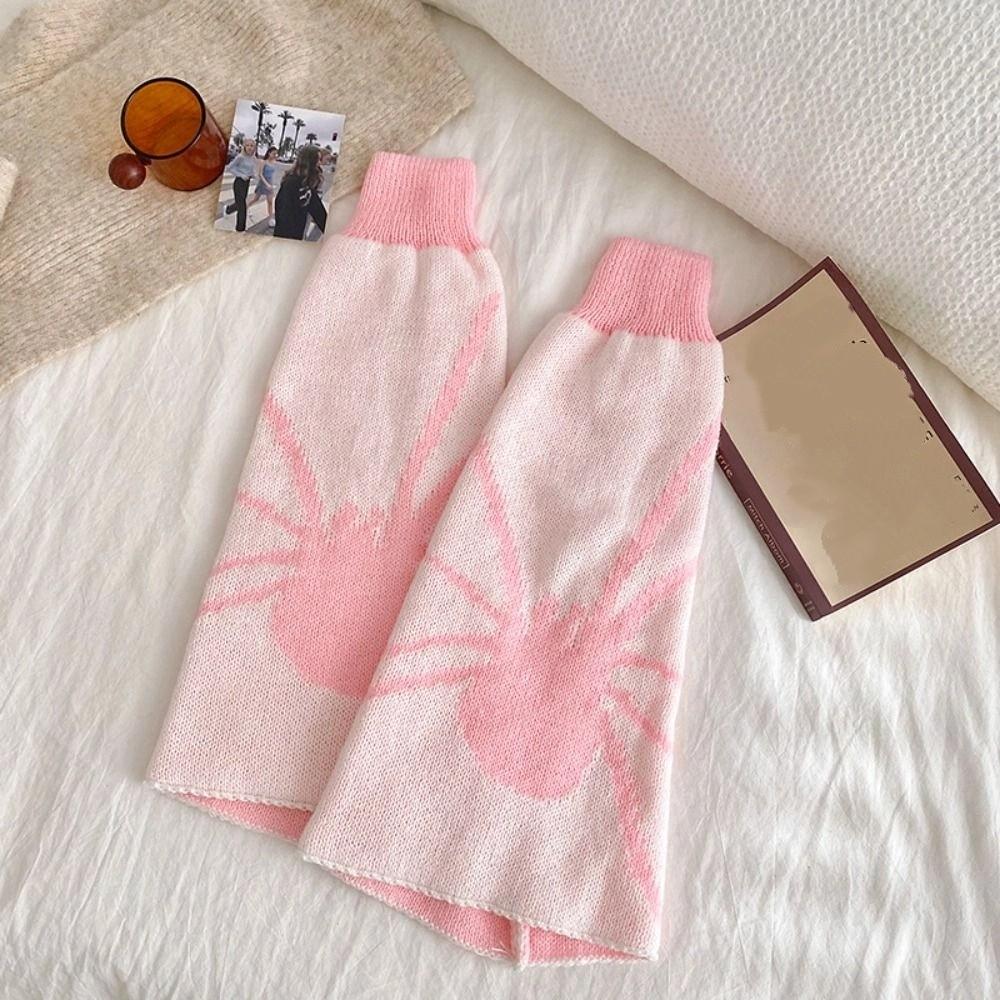 Ballet Style Bow Leg Socks Spider Lolita Boots Cover Kawaii Knee High Girls Stockings Streetwear