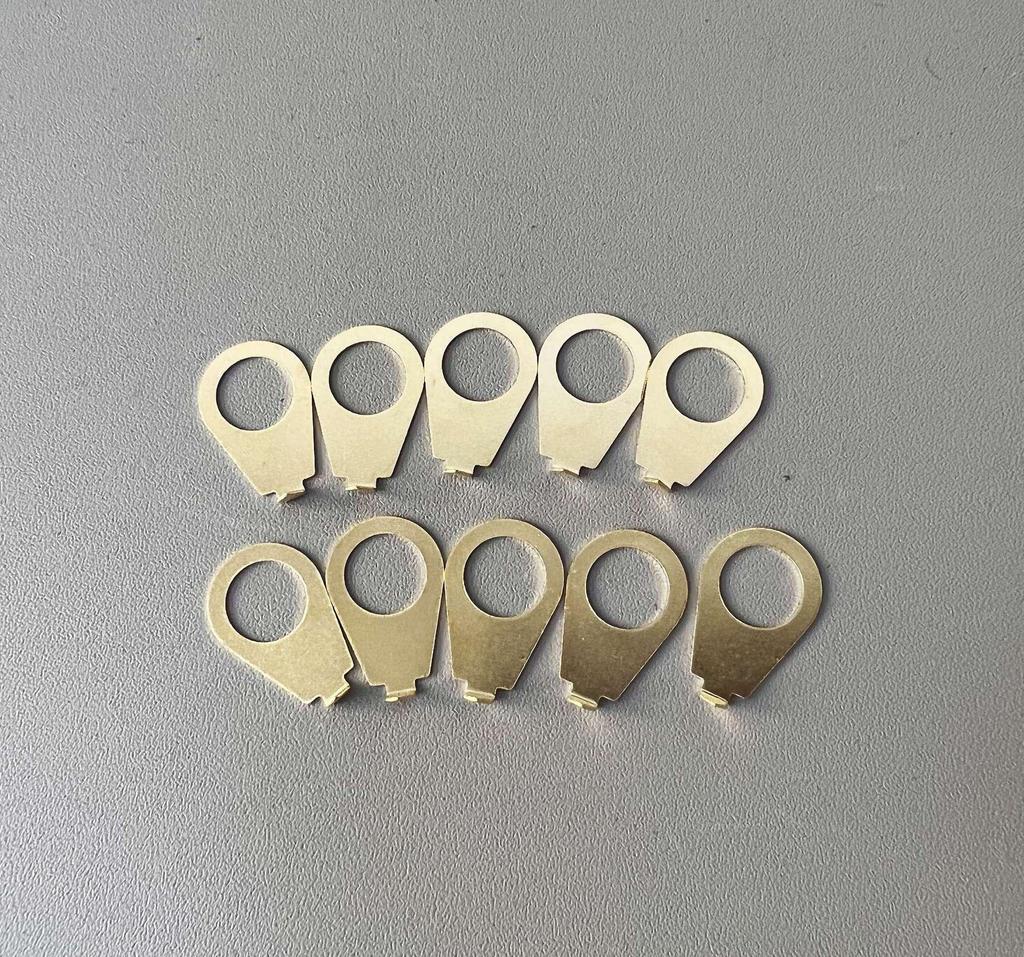 LP Electric Guitar Potentiometer Indicator Knob Iron Washers - 10-Pack