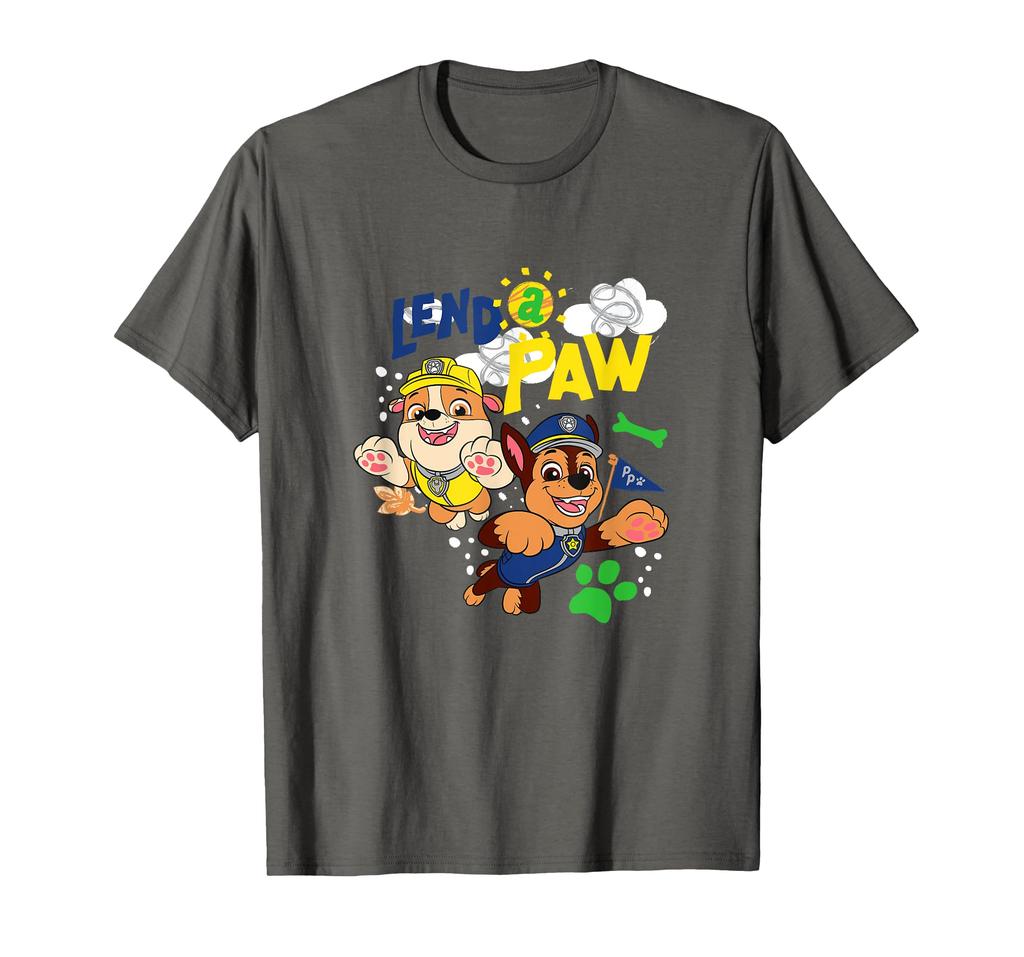 Paw Patrol Lend A Paw Playful Sunny Scene T-Shirt
