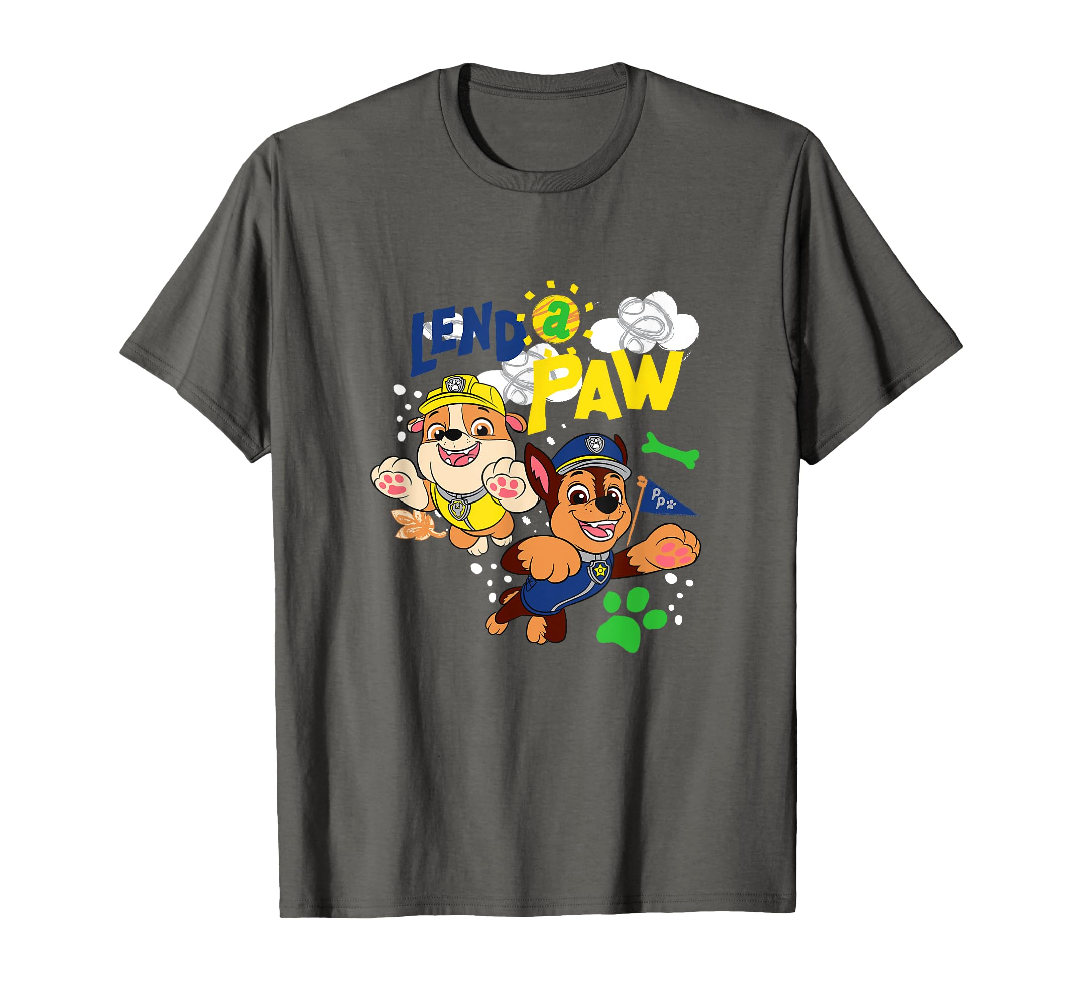 

Paw Patrol Lend A Paw Playful Sunny Scene T-Shirt