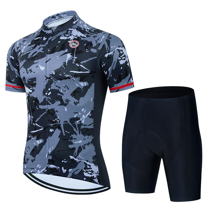 2025 Men Cycling Jersey Set Vendull classic MTB Cycling Bib Shorts Kit Reflective Bike Clothes Bicycle Maillot Cycling Clothing