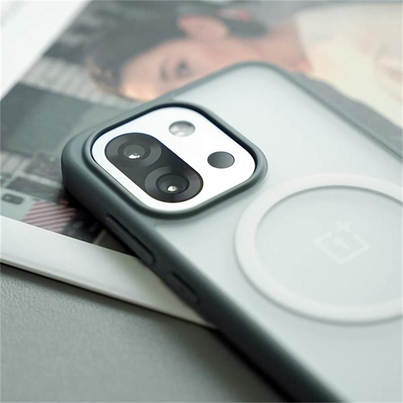 Coque Pour OnePlus 13T 13S One Plus 13 T 5G Magnétique Pour MagSafe Mate Transparente Housse de Téléphone Coque en Acrylique Pare-chocs Résistant aux Chocs