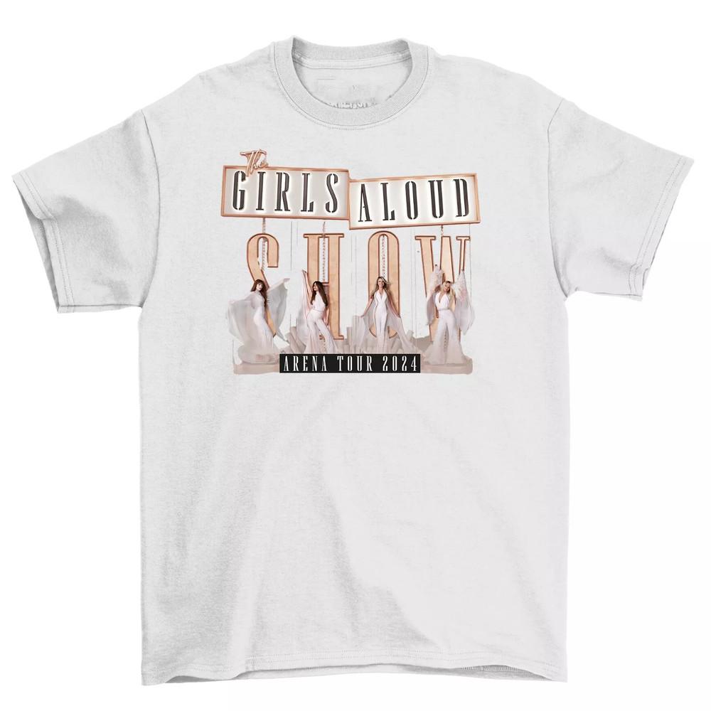 Футболка Girls Aloud Арена-тур 2024 Полный размер S-5XL XXXXL