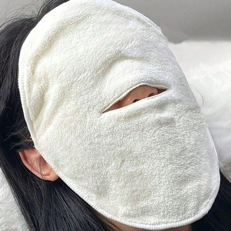1pc Reusable Thermal Warm/Cool Facial Mask Face Towel Home Bathroom Decor Fall Decor Back To School for Beauty Salon Home Bathroom