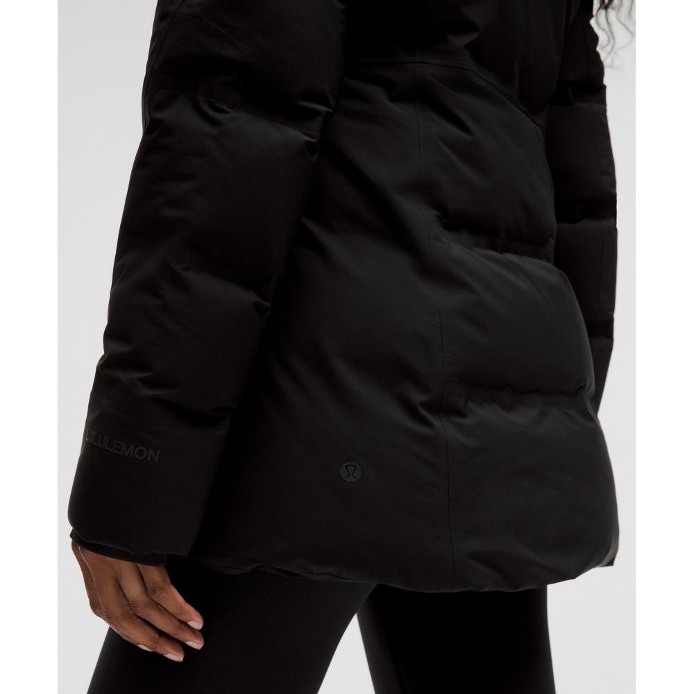 Lululemon Stretchseal  Sleet Street 600 Down Fill Jacket Black