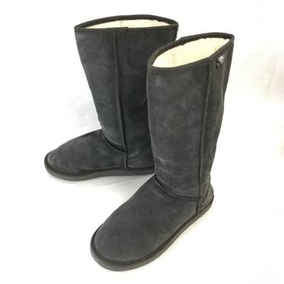 Botas de Piel de Oveja con Forro de Lana EMU Marrón UK6/25.0cm(USADO)