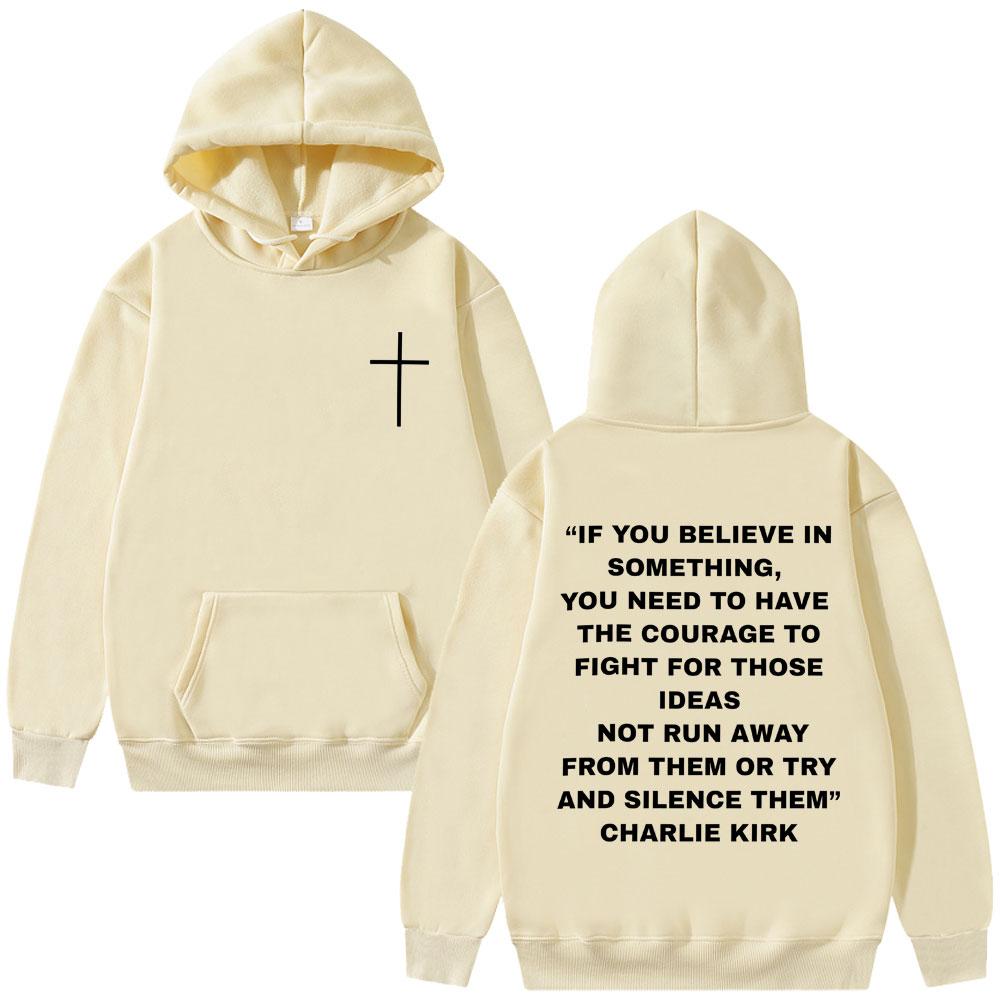 Christian Jesus Charlie Kirk Freedom Hoodie Men Women Tribute Memorial Hero Hoody Sweatshirt Patriotic Activism Hoodies