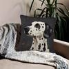 1pc Pillowcase, Traditional Style Dalmatian Dog Pillowcase, Soft and Comfortable Polyester Short Plush Fabric, Single-Sided Print, Pillow Insert Not I