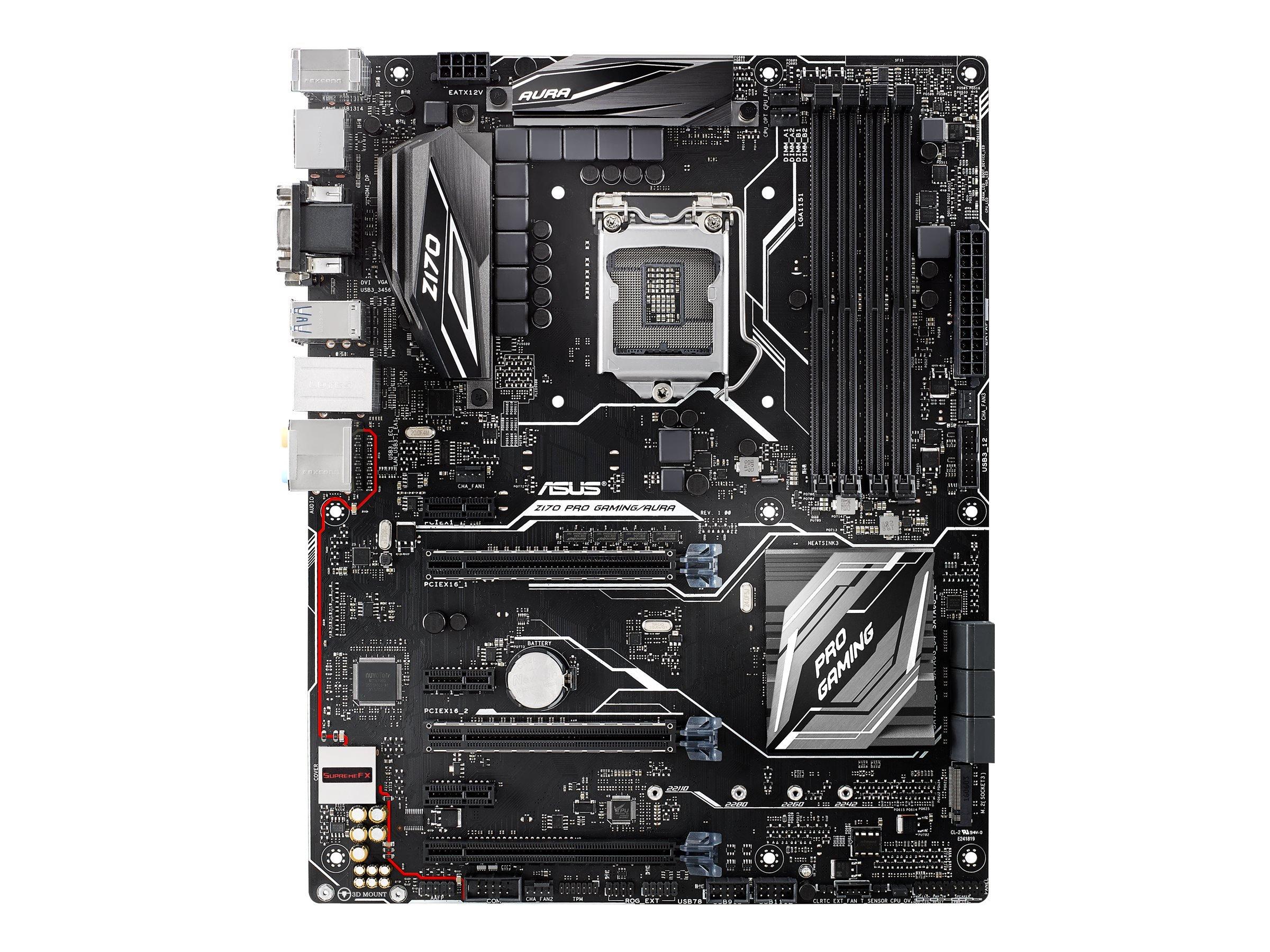 

ASUSTeK Intel Z170 6th Generation Core i7 Compatible (Socket LGA1151) Z170-PRO [ATX]