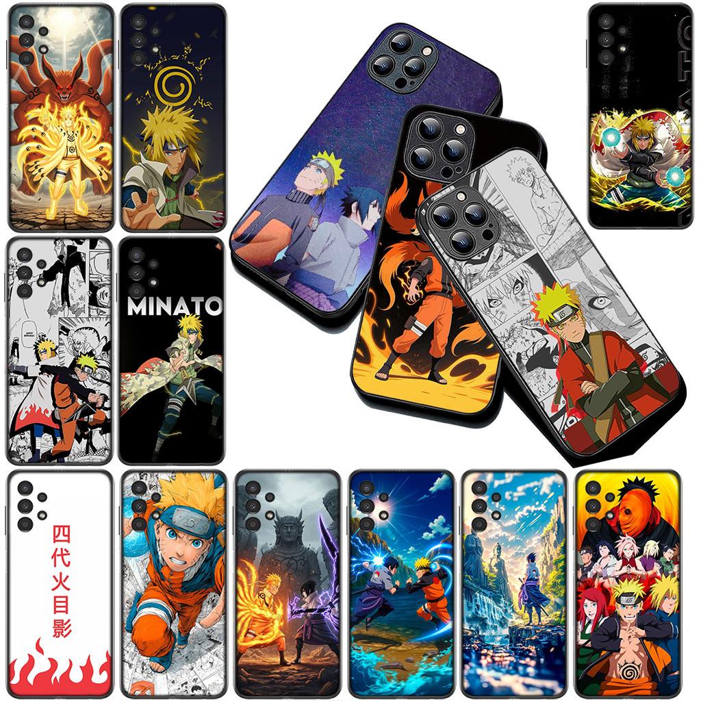 for Motorola Moto G86 G57 E14 E15 G14 G34 G67 G84 G24 A54 G15 Power E22 Phone Case Namikaze Minato Narutos Sasuke Itachi Uchiha
