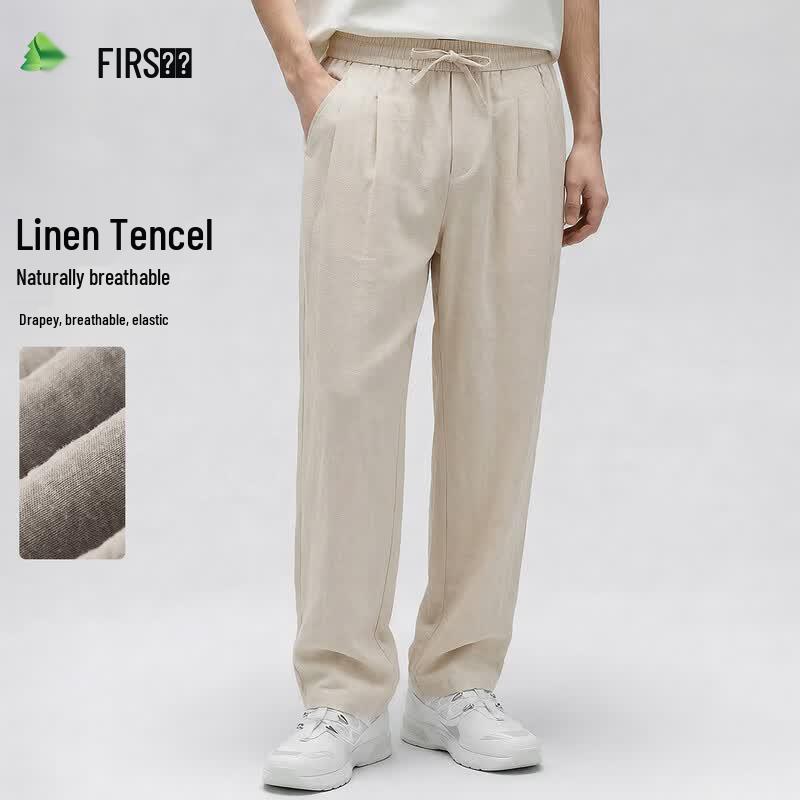 FIRS Men s Lyocell Linen Casual Pants M