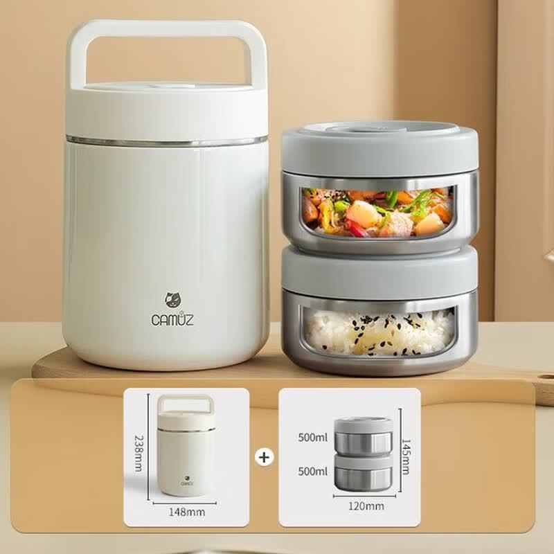 CAMUZ 316 Stainless Steel Insulated Lunch Box