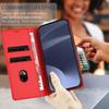 For iPhone 17 Air Phone Cases Punk Style Imprinted Wallet Stand Leather Cover