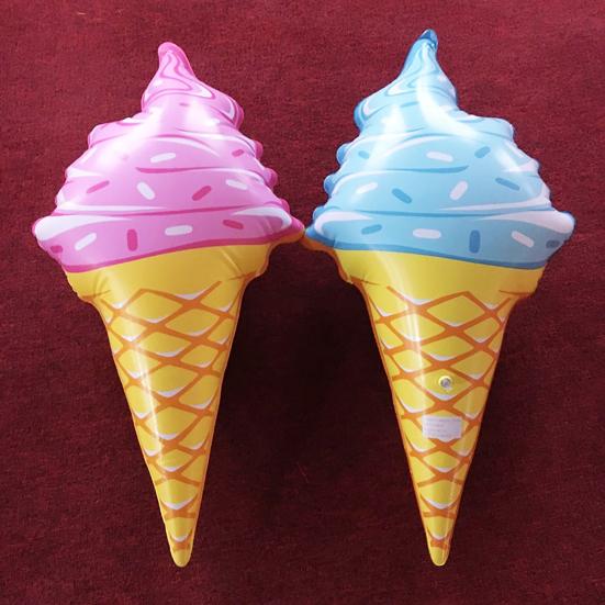 Ice Cream Inflatable Toy Extra Large Ice Cream Pool Float Kids Floating Toy for Swimming Pool Water Play