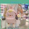 Japanese Cartoon Duck Backpack With Durable Nylon And Large Capacity For Daily Use