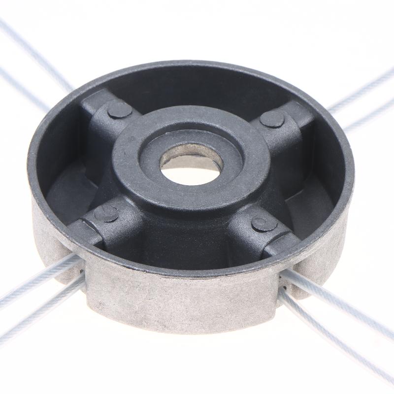 Aluminum Grass Trimmer Head Universal Lawn Mower Replacement Head Lawn Mower Accessory For Garden Yard Grass Cutting