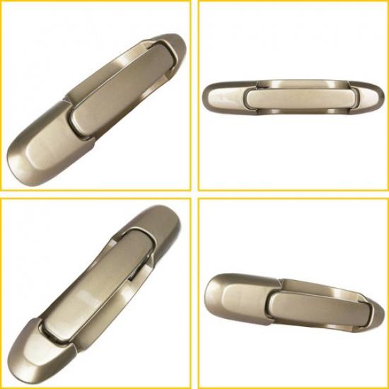 Rear Sliding Beige Door Handle Passenger Or Driver Side For Sienna Toyota 98-03