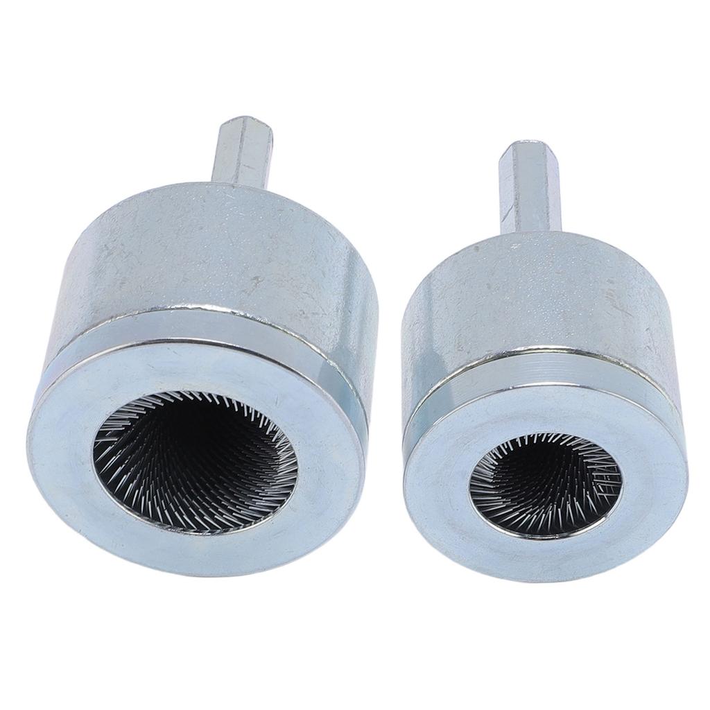 2PCS Copper Pipe Cleaner 12 34 Inch Power Drill Cleaning Brush for Professional Plumber and