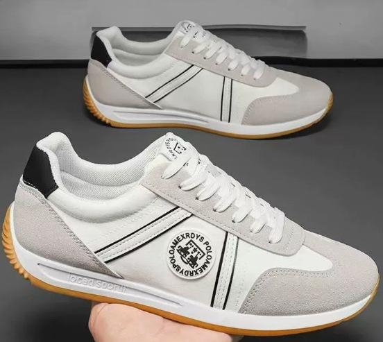 

Мужская спортивная обувь, легкая и дышащая обувь для бега, удобная и амортизирующая 44 белый