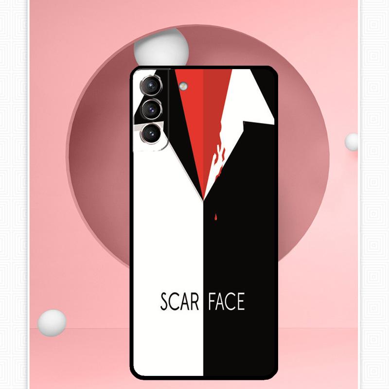 Scarface Al Pacino Tony Montana Case For Samsung Galaxy S22 S23 S24 Ultra Note 20 10 S8 S9 S10 Plus S21 S20 FE Soft Cover