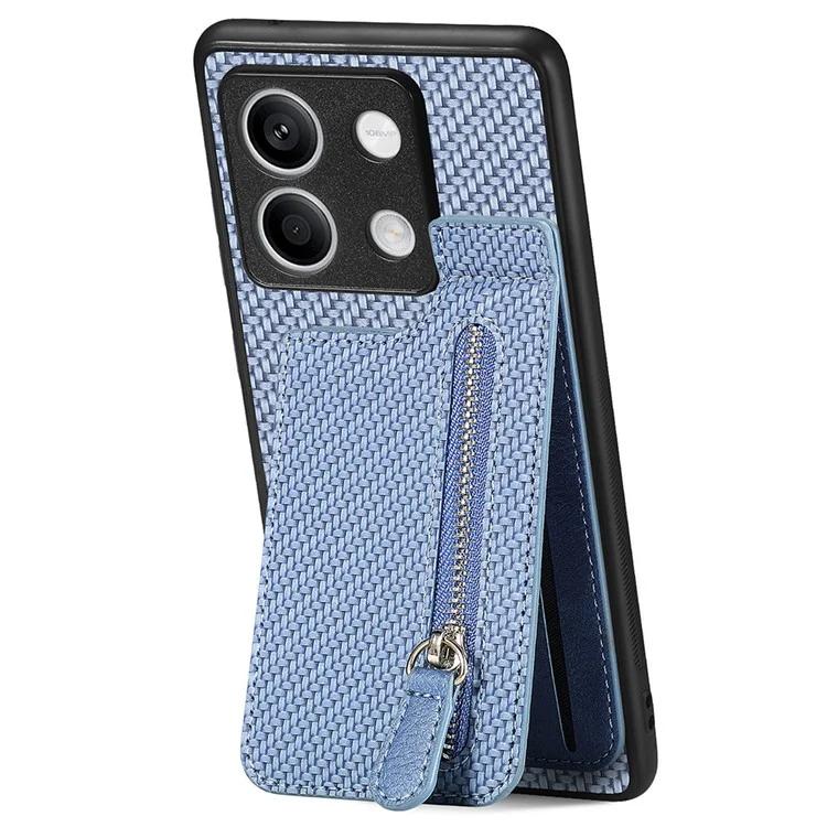 

C1-03 For Xiaomi Redmi Note 13 4G Case Carbon Fiber Leather+TPU+PC Phone Cover