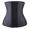 Short Torso Corset Waist Trainer Latex Body Shapewear Women Tummy Shaper Belly Sheath Sllimming Belt Modeling Strap Weight Loss