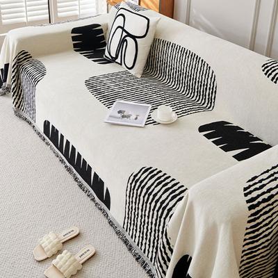 Ins Simple High-Grade Chenille Sofa Cover Cloth Anti-Cat Scratch Sofa Towel Sofa Cover Sofa Blanket New