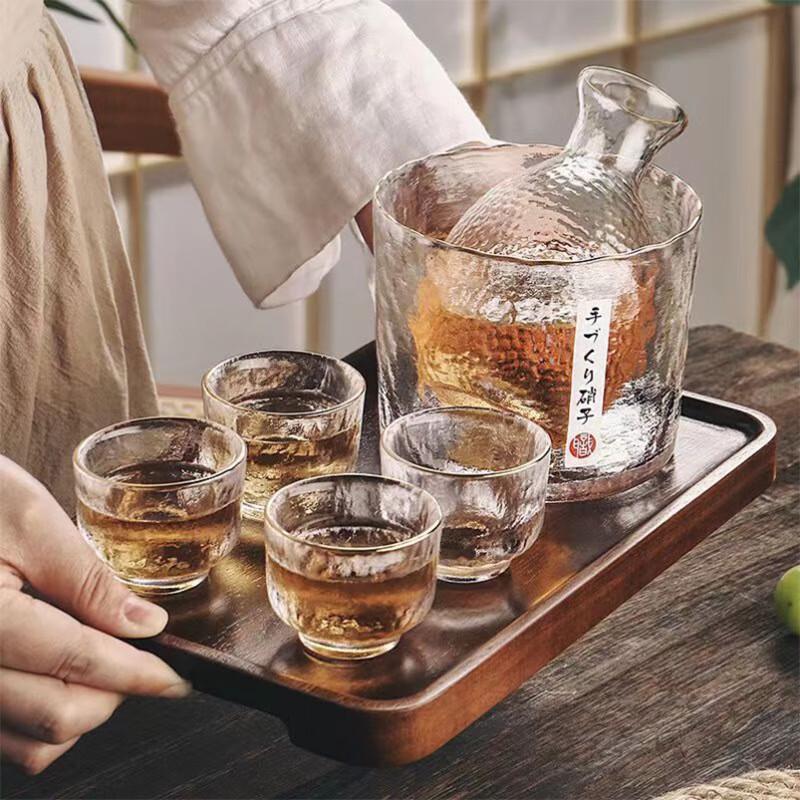 Shangqi Glass Sake & Wine Serving Set