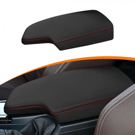 FOR BMW 3 Series E46 2013-  Center Console Armrest Black Leather Arm Rest