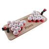 Beer Pong Tisch Set Übung Hand-Auge-Koordination Bälle Trinkspiel für Party Büro Haushalt