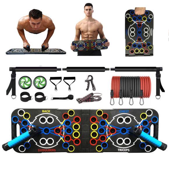 Multifunctional Push-up & Abdominal Trainer Folding Fitness Board