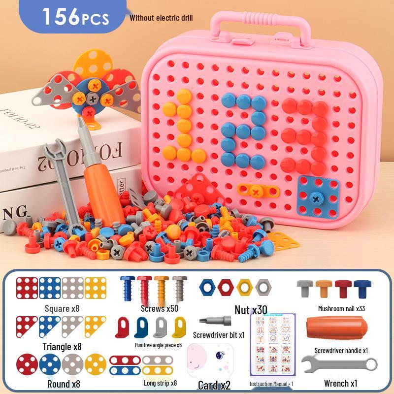 Electric Drill DIY Toolkit for Kids: Hands-on Disassembly and Assembly Puzzle Toy