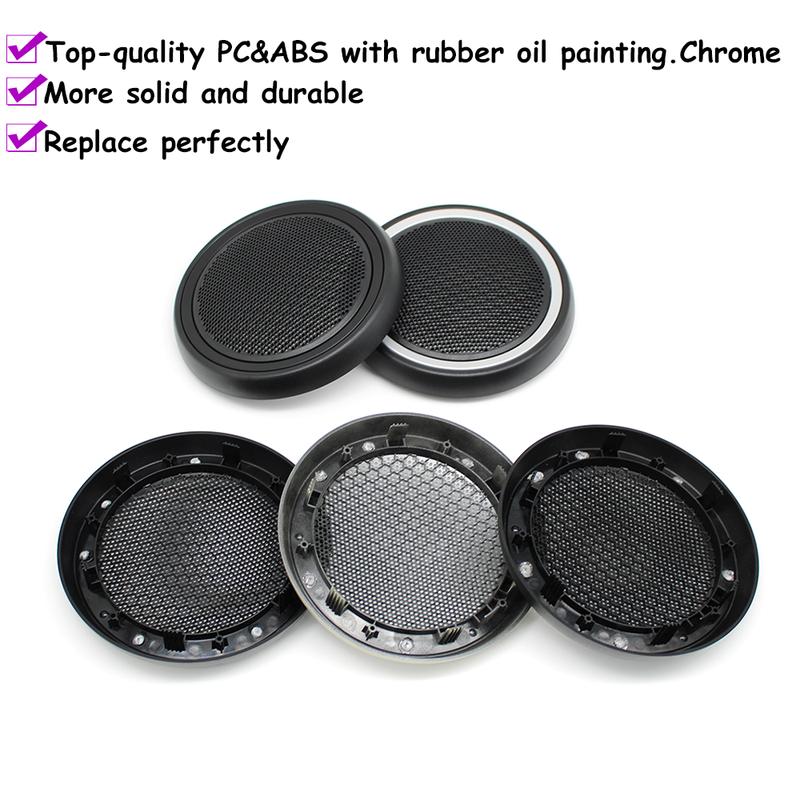 R55 R56 R57 R58 R59 Car Front Left Right Door Woofer Speaker Cover Grille Panel For Mini Clubman Hatchback Convertible Roadster