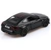TOKAXI 1/36 Scale BMW M4 Diecast Miniature Car with Pull-Back Driving Function, Black, Birthday/Christmas Gift for Boys and Girls
