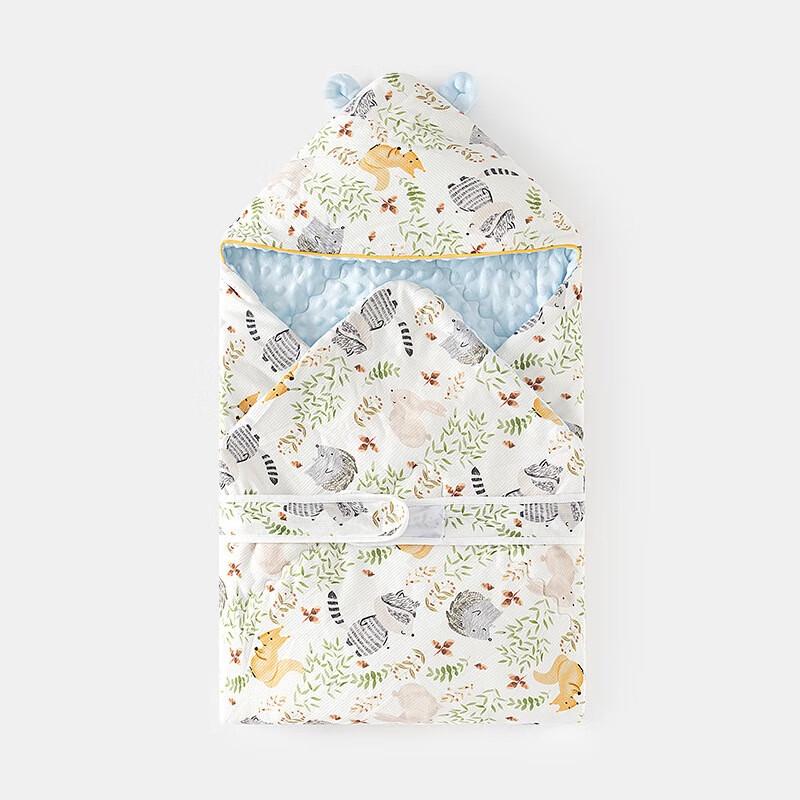 Manisi SW Newborn Thermostatic Dot Minky Swaddle Blanket