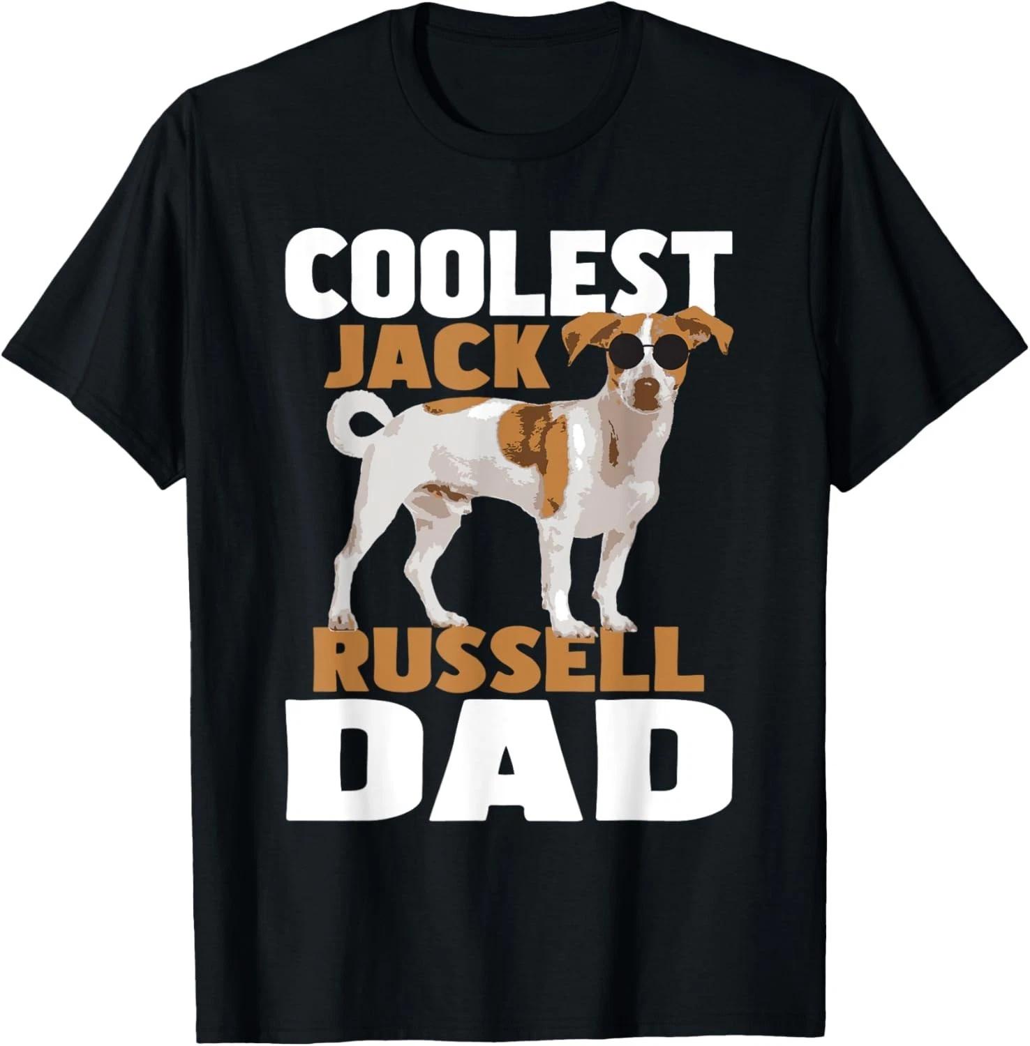 Coolest Jack Russell Dad - Father s Day Dog Lover Puppy Gift Unisex T-Shirt S