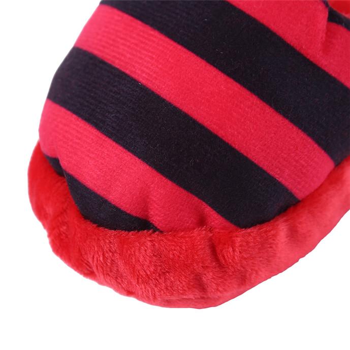 Hund Quietsch Plüsch Kauspielzeug Niedliche Pantoffelform Haustier Interaktives Spielzeug für Kleine Mittlere Hunde Zahnpflege Kauen Spielen Spielzeug Zubehör