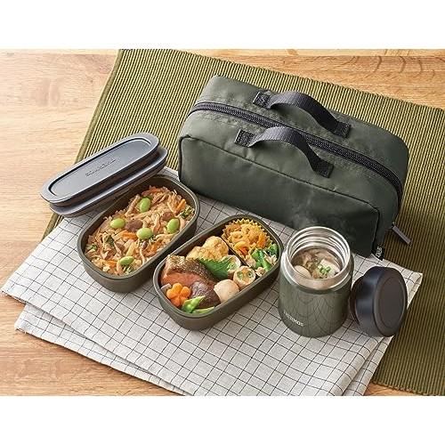 Thermos Vacuum Insulated Soup Lunch Set 800ml Khaki JEA-801 KKI