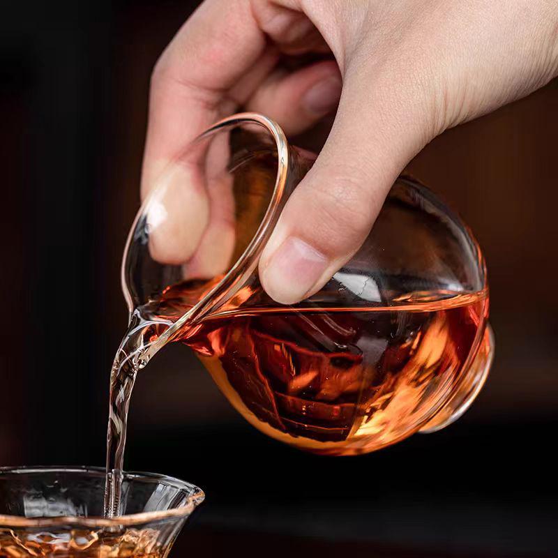 Heat-Resistant Borosilicate Glass Gongdao Tea Cup
