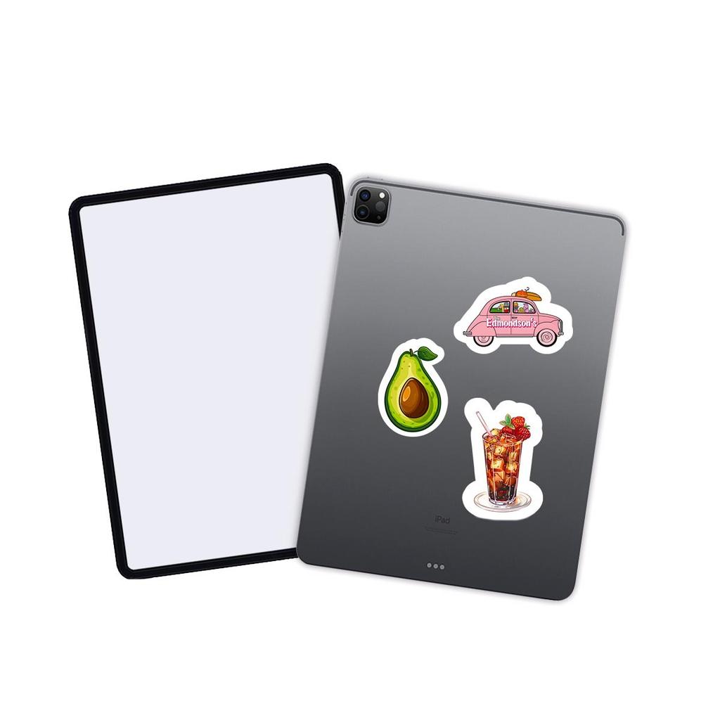 50 Small Fresh Stickers Bag Cartoon Cute Butterfly Stickers Water Cup Waterproof Stickers Graffiti Stickers Bag