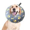 Comfortable Recovery Collar Inflatable After Surgery for Dogs Cats Wound Healing Easy to Eat and Drink Soft Lint