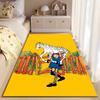 Girl Lifting Spotted Horse Carpet suitable as a non-slip mat for the living room or bedroom sofa