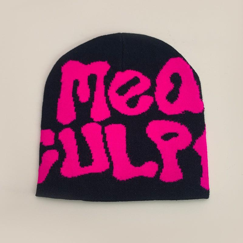 Skull Flame Spider Knit Beanie Men Women Winter Warm Hip Hop Hat