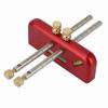 Woodwork Draw Line Adjustable Aluminum Alloy Marking Gauge Wood Scribe Mortise Tool