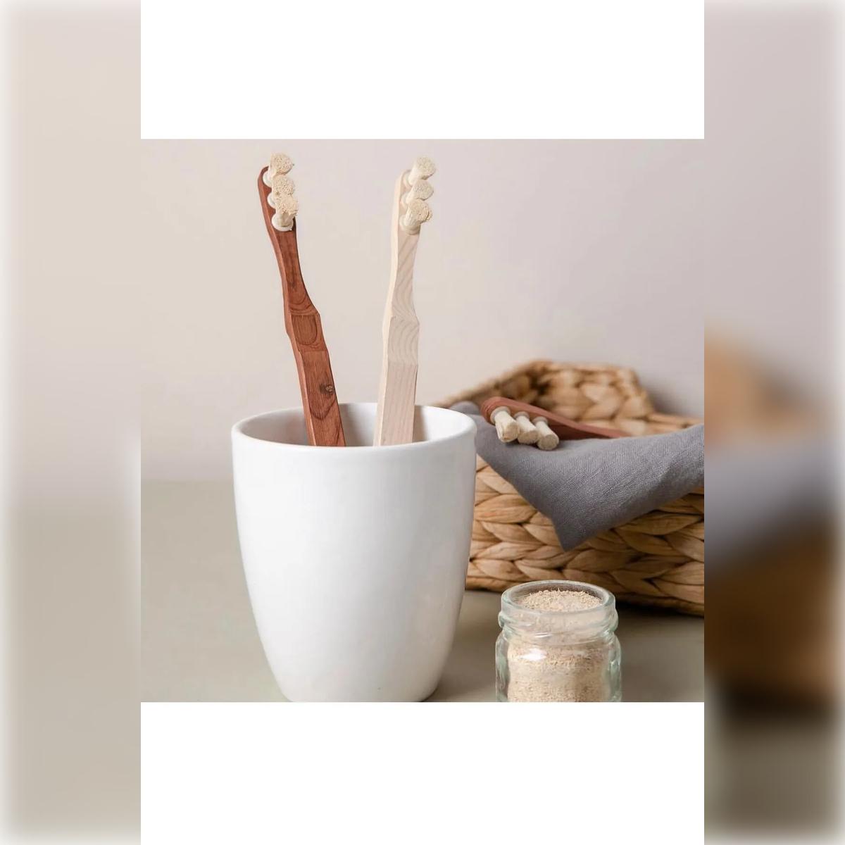 

Miswak Toothbrush, Miswak-Head Toothbrush, Organic Natural Toothbrush & Miswak Powder