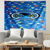 Club America Print Tapestry, Lightweight Wall Hanging, for Bedroom, Dorm, Living Room, Home Art Decor, Birthday Christmas Gift
